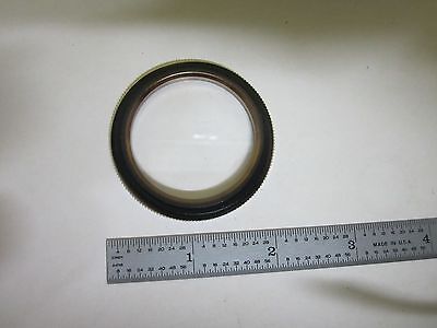 MICROSCOPE PART LENS COVER OPTICS AS IS BIN#U7-30