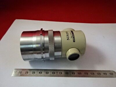 FOR PARTS NIKON JAPAN COMPARATOR LENS 50X OPTICS MICROSCOPE PART AS IS #99-03