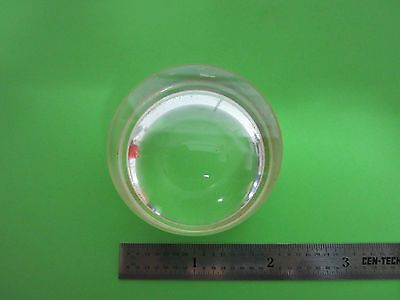 HUGE OPTICAL LENS THICK CONVEX CONCAVE LASER OPTICS BIN#8C xv