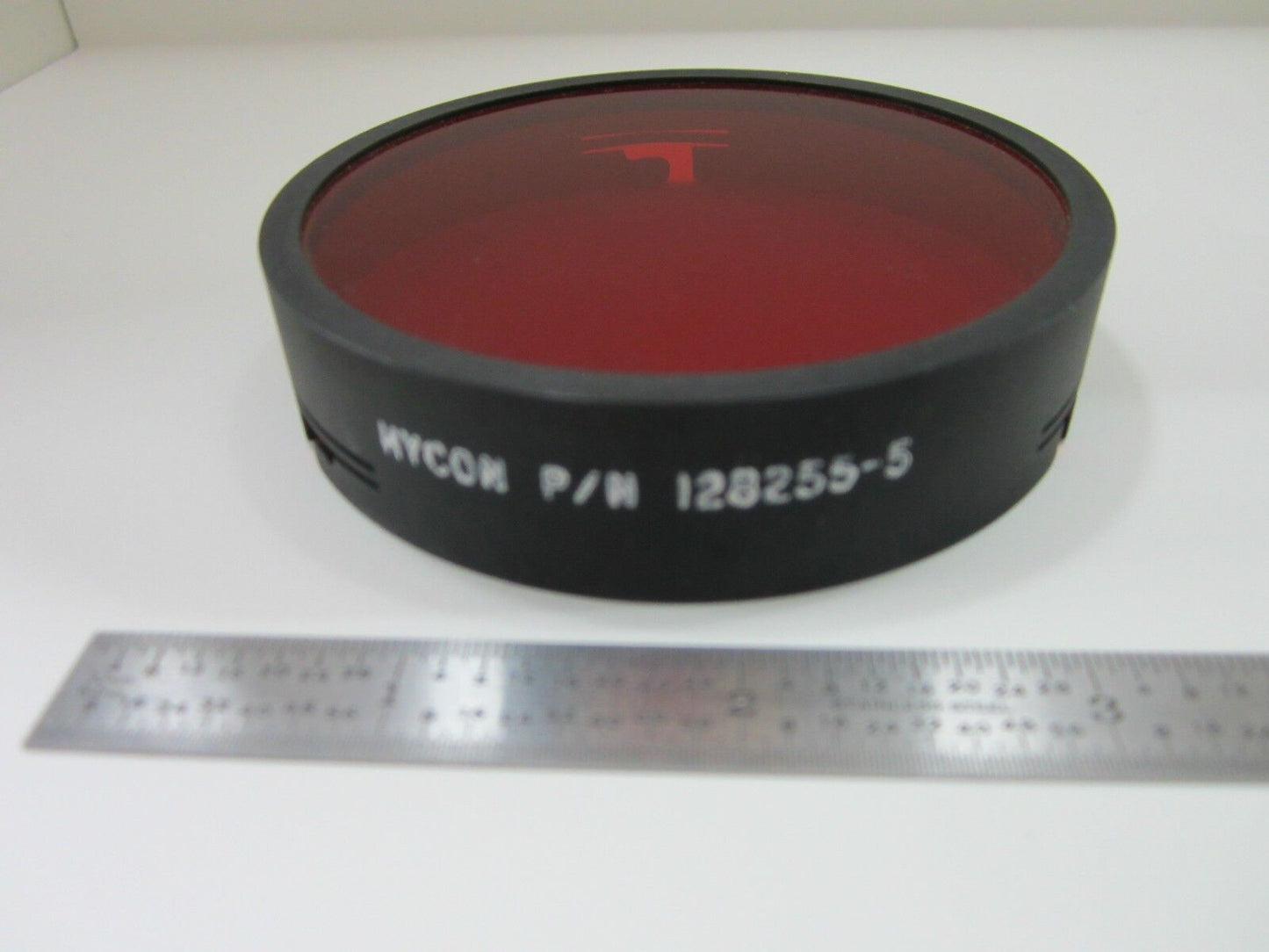 RED HYCOM OPTICAL FILTER LASER OPTICS #D6