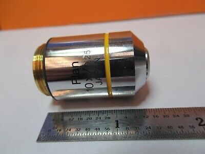 OLYMPUS JAPAN INFINITY OBJECTIVE 10X OPTICS MICROSCOPE PART AS PICTURED &50-A-23