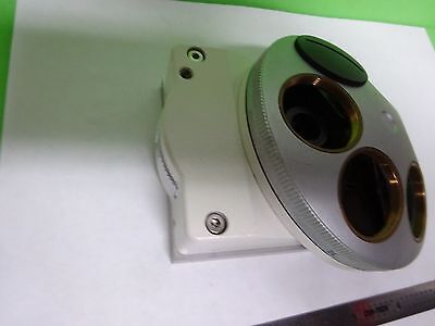 MICROSCOPE PART DMR DMRM LEICA GERMANY NOSEPIECE WITHOUT OPTICS BIN#F6-E-01