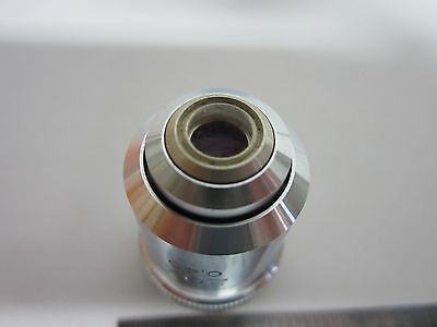 MICROSCOPE PART OBJECTIVE 20X OPTICS AS IS BIN#M7-R-07