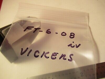 VICKERS ENGLAND MOUNTED GLASS PRISM optics MICROSCOPE PART AS PICTURED &FT-6-08