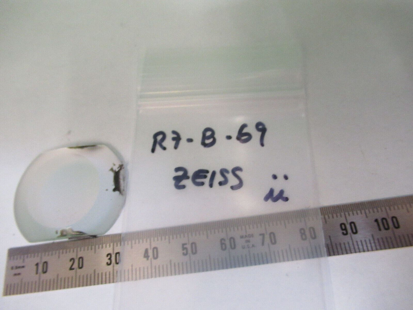 ZEISS PRIMO HEAD MIRROR GLASS MICROSCOPE PART OPTICS AS PICTURED #R7-B-69