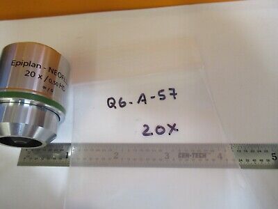 ZEISS AXIOTRON OBJECTIVE 20X HD NEOFLUAR MICROSCOPE PART AS PICTURED &Q6-A-57