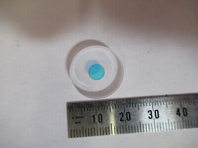 OPTICAL LENS COATED DICHROIC MIRROR FILTER HP OPTICS AS PICTURED #P3-A-57