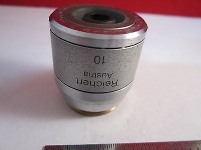 MICROSCOPE OBJECTIVE REICHERT FLUOR DIC 10 POLYCON EPI INFINITY OPTICS B#11-DT-H