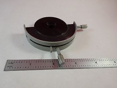 MICROSCOPE PART LEITZ GERMANY IRIS DIAPHRAGM OPTICS AS IS BIN#K9-B-14