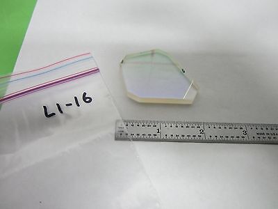 OPTICAL COATED TRUNCATED FILTER MIRROR POLARIZER OPTICS AS IS BIN#L1-16