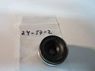 MICROSCOPE PART OBJECTIVE BAUSCH LOMB MICRO TESSAR 32 mm OPTICS BIN#24-57-2