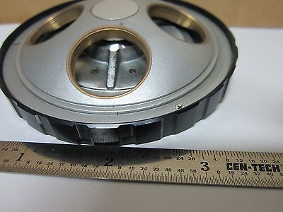 MICROSCOPE PART NIKON NOSEPIECE WITHOUT OPTICS BIN#G4-46