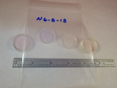 OPTICAL LOT MIL SPEC COATED FLAT FUSED SILICA LASER OPTICS AS IS BIN#N6-B-18