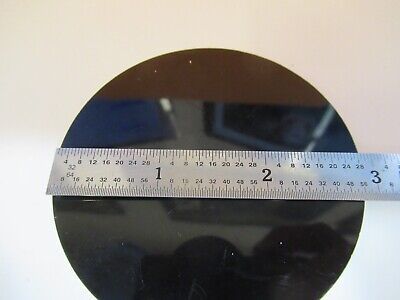 PLASTIC BLACK WHITE STAGE TABLE SPECIMEN MICROSCOPE PART AS PICTURED &1E-C-62