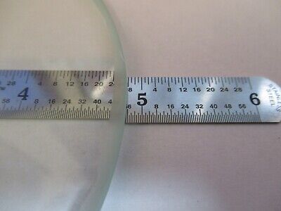 LARGE GLASS STAGE TABLE SPECIMEN MICROSCOPE PART AS PIC &A3-B-55