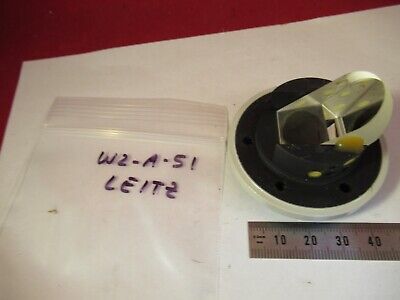 LEITZ HARDNESS TESTER OPTICS ASSEMBLY PRISM MICROSCOPE PART as pictured &W2-A51