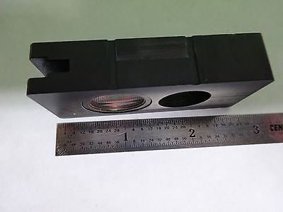 FOR PARTS MICROSCOPE LEITZ GERMANY POLARIZER POL 553454 OPTICS AS IS  BIN#Y3-84