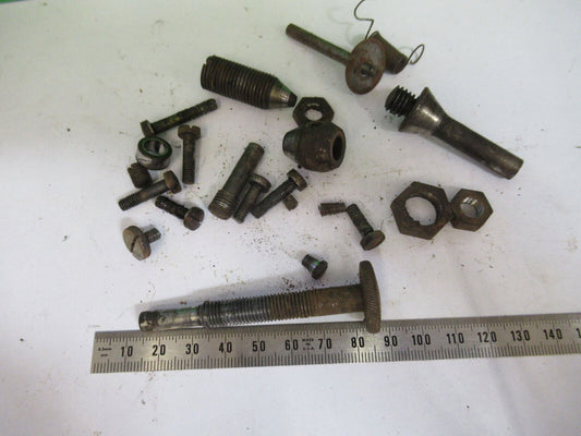 FOR PARTS 1890's LOT SCREWS  SEWING MACHINE ANTIQUE AS PICTURED Q4-A-87