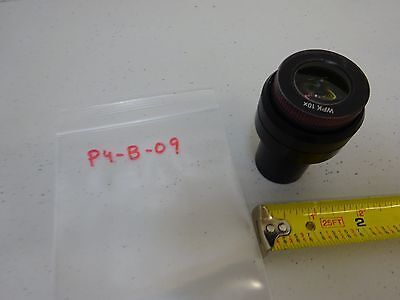 MICROSCOPE PART POLYVAR REICHERT EYEPIECE WPX 10X OPTICS AS IS BIN#P4-B-09