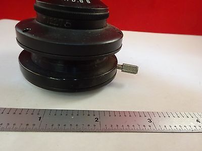 CONDENSER & IRIS MICROSCOPE PART OPTICS &C6-A-14