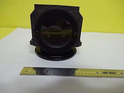 MICROSCOPE PART LEITZ GERMANY MIRROR ILLUMINATOR OPTICS AS IS BIN#17-D-03