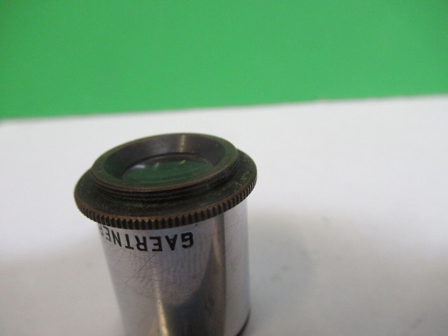 GAERTNER OCULAR eyepiece optics lens 10x MICROSCOPE PART AS PIC &P4-B-94