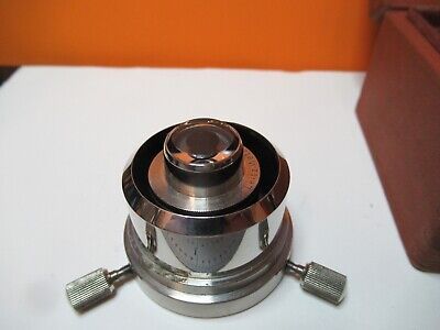 ANTIQUE LEITZ WETZLAR CONDENSER DUNKELFELD MICROSCOPE PART AS PICTURED &16-B-06