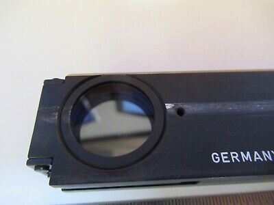 LEICA LEITZ GERMANY POLARIZER SLIDE 573097 MICROSCOPE PART AS PICTURED &H8-B-18