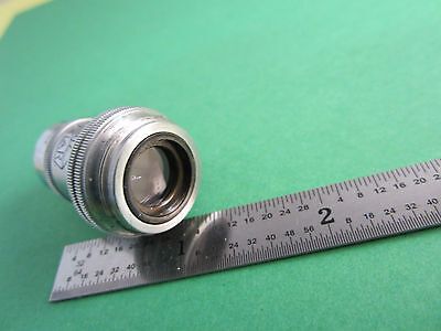 MICROSCOPE PART LEITZ WETZLAR GERMANY OBJECTIVE 3.2X AS IS OPTICS BIN#14