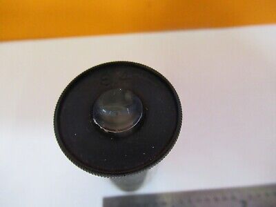 ANTIQUE ZEISS 6.4 EYEPIECE OCULAR OPTICS MICROSCOPE PART AS PICTURED &8M-A-17