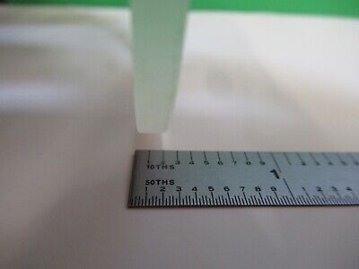 OPTICAL BK7 GLASS LENS PLANO CONVEX on center LASER OPTICS AS PICTURED &58-B-16