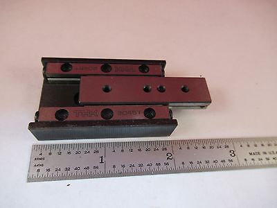 MICROSCOPE PART VICKERS ENGLAND UK STEEL SLIDE for OPTICS AS PICTURED &W1-A-13