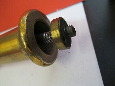 ANTIQUE BAUSCH LOMB BRASS RARE LIMB FRAME MICROSCOPE PART AS PICTURED mB7-A-26