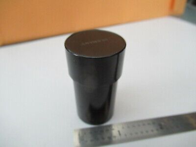 CARL ZEISS EMPTY OBJECTIVE CAN "10" MICROSCOPE PART AS PICTURED #F2-A-36