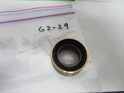 NIKON MICROSCOPE LENS OPTICS AS IS BIN#G2-29