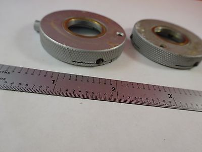 MICROSCOPE PART LEITZ / ZEISS PHACO OBJECTIVE HOLDER OPTICS AS IS BIN#C9-A-15