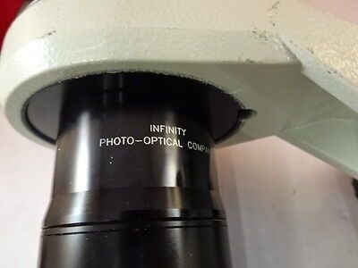 MICROSCOPE PART INFINITY TUBUS + MOUNT OPTICS AS IS B#TC-3-95