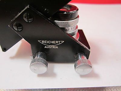 MICROSCOPE OPTICAL PART REICHERT AUSTRIA + OBJECTIVE ITALY OPTICS  BIN#PMEL