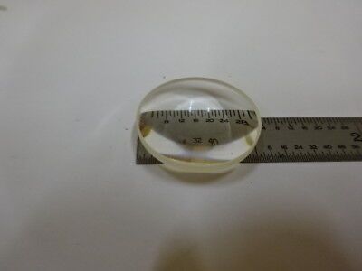 OPTICAL CONVEX CONCAVE LENS OPTICS AS IS #2-B-14