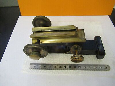 ANTIQUE CARL ZEISS BRASS  limb frame RARE MICROSCOPE PART AS PICTURED P9-A-82