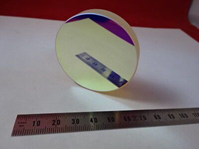 OPTICAL FLAT ZERODUR 75 mm DIA DICHROIC SPIEGEL 1/10 Wave LASEROPTIK &amp;6-A-42