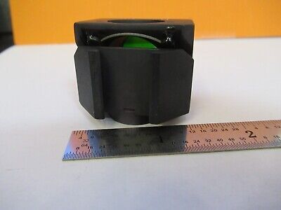 LEITZ GERMANY CUBE N2 513609 FLUOR MICROSCOPE PART OPTICS AS PICTURED &85-B-42