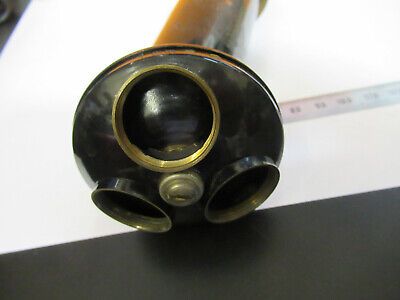 ANTIQUE BAUSCH LOMB TUBUS + NOSEPIECE MICROSCOPE PART AS PICTURED &1E-FT-84