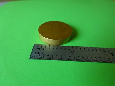 OPTICAL GOLD PLATED ROUND MIRROR OPTICS #84-A-20