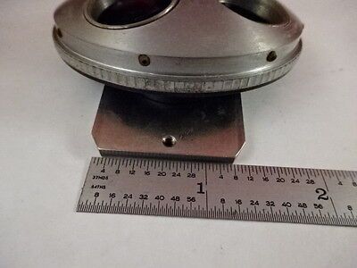 MICROSCOPE PART VICKERS ENGLAND NOSEPIECE AS IS #Y5-D-11