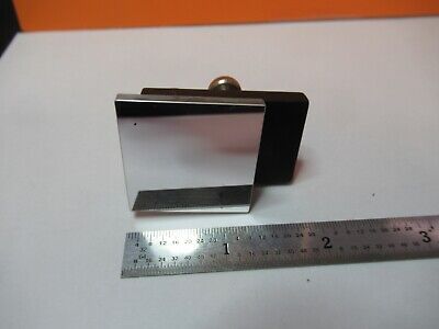 OLYMPUS JAPAN FLAT MOUNTED MIRROR OPTICS MICROSCOPE PART AS PICTURE &W8-A-77