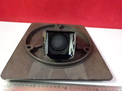 NIKON JAPAN MOUNTED HEAD PRISM MICROSCOPE PART OPTICS AS IS #91-02