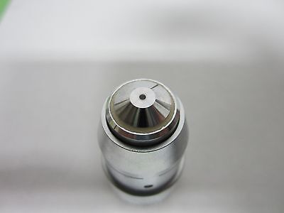 MICROSCOPE PART OBJECTIVE OLYMPUS JAPAN E A100 OPTICS  AS IS BIN#Q5-09