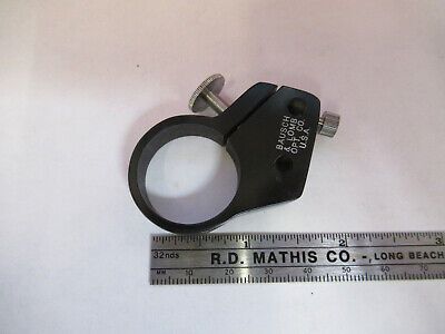 ANTIQUE BAUSCH LOMB HOLDER CLAMP MICROSCOPE PART AS PICTURED &8Z-A-155