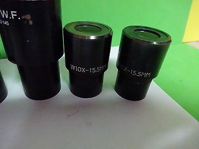 FOR PARTS MICROSCOPE PART EYEPIECES BAUSCH LOMB OPTICS AS IS BIN#11-A-19